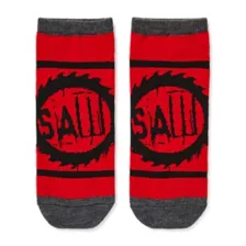 Multi-Pack Saw No Show Socks - 5 Pack at Spencer's