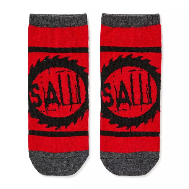 Multi-Pack Saw No Show Socks - 5 Pack at Spencer's