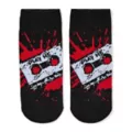 Multi-Pack Saw No Show Socks - 5 Pack at Spencer's