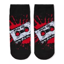 Multi-Pack Saw No Show Socks - 5 Pack at Spencer's