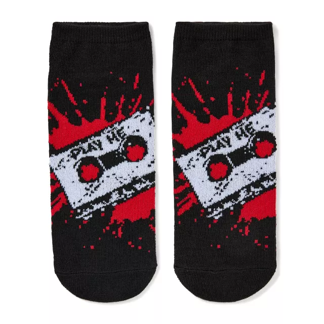 Multi-Pack Saw No Show Socks - 5 Pack at Spencer's