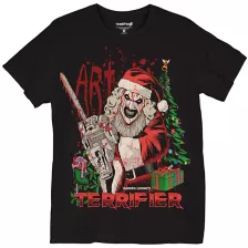 Art the Clown Santa T Shirt - Terrifier 3 at Spencer's