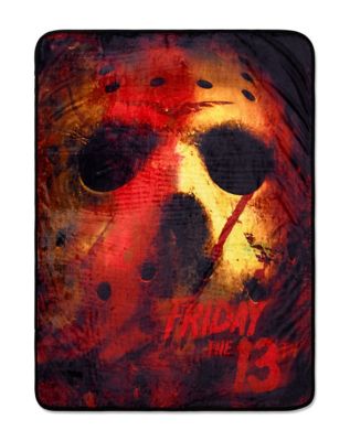 04604625 - Red Jason Voorhees Fleece Blanket - Friday the 13th
