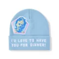 I'd Love to Have You for Dinner Cuff Beanie Hat - The Texas Chainsaw Massacre at Spencer's