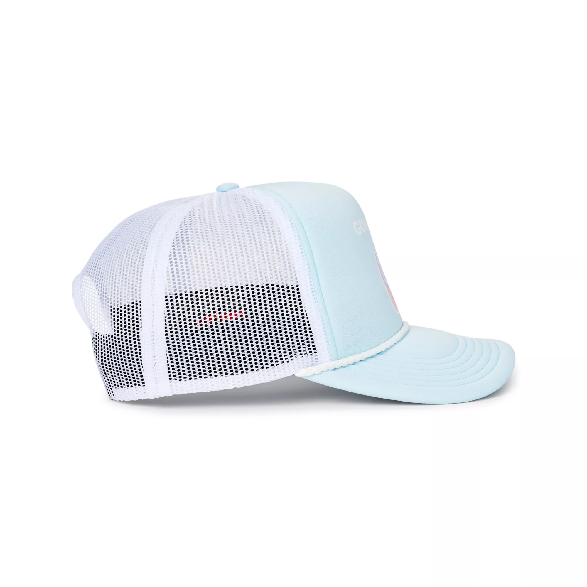 Pastel Blue Good Guys Trucker Hat - Chucky at Spencer's