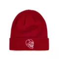 Red Skull Cuff Beanie Hat at Spencer's