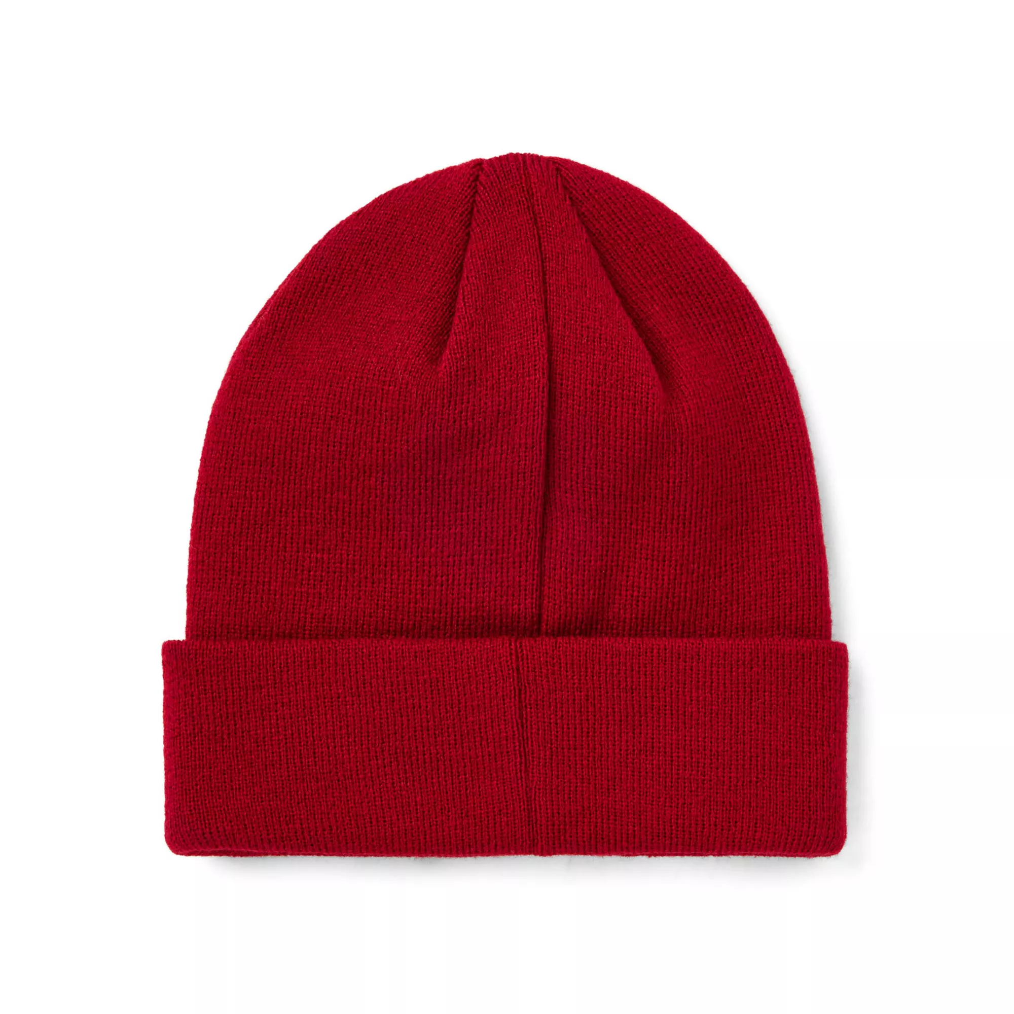 Red Skull Cuff Beanie Hat at Spencer's