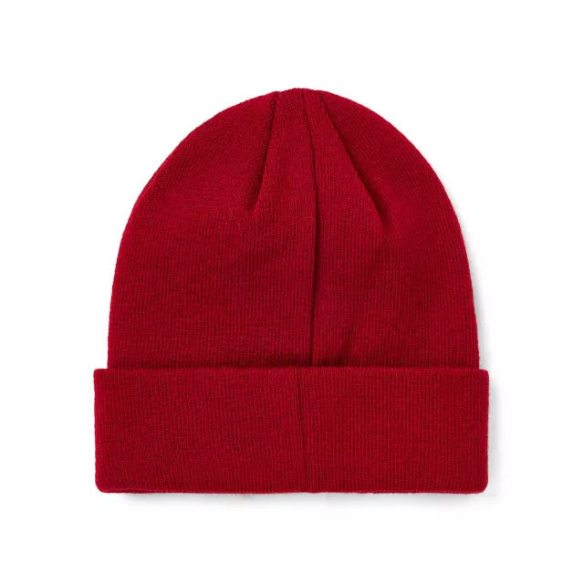 Red Skull Cuff Beanie Hat at Spencer's