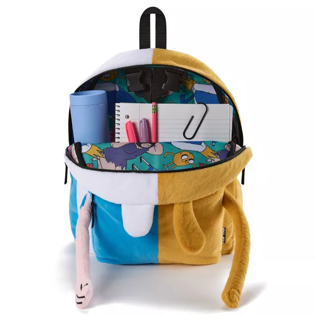 Flip Pack Finn and Jake Split Face Reversible Backpack - Adventure Time at Spencer's