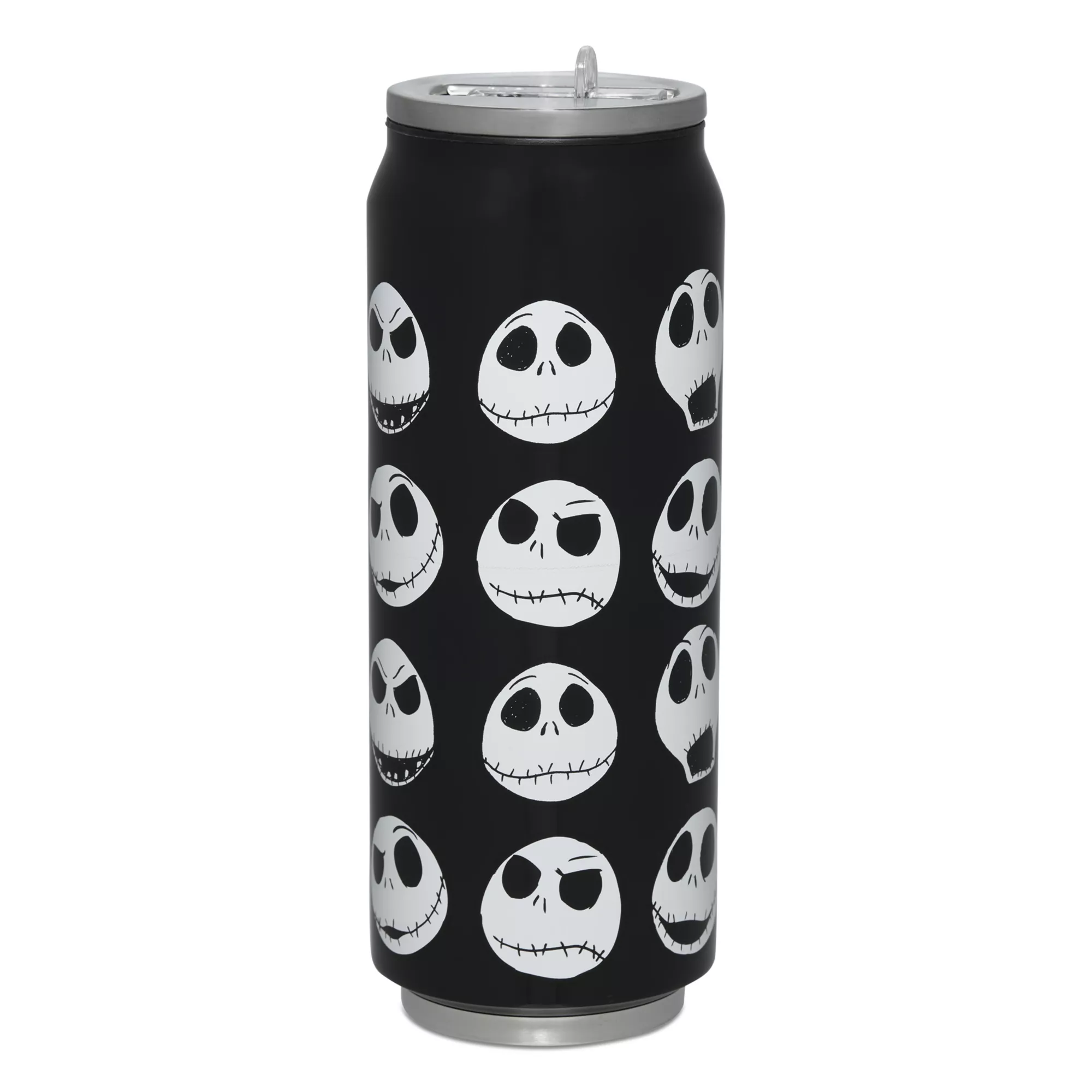 Jack Skellington Can Water Bottle 17 oz. - The Nightmare Before Christmas at Spencer's