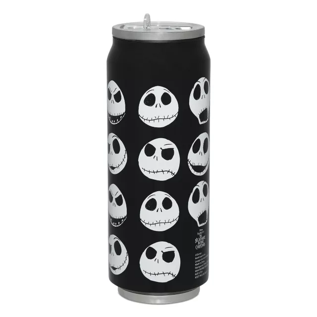 Jack Skellington Can Water Bottle 17 oz. - The Nightmare Before Christmas at Spencer's