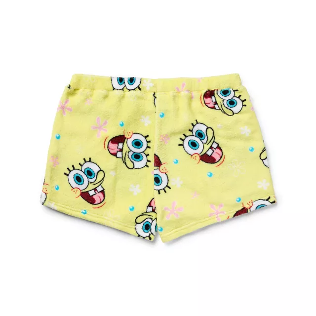 SpongeBob SquarePants Plush Lounge Shorts at Spencer's