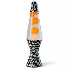 14.5 Inch Warped Checker Lava Lamp at Spencer's