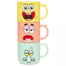 SpongeBob SquarePants Coffee Mug Set - 3 Pack at Spencer's