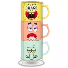 SpongeBob SquarePants Coffee Mug Set - 3 Pack at Spencer's