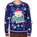 Light-Up South Park Cartman Greeting Card Christmas Sweater at Spirit Halloween