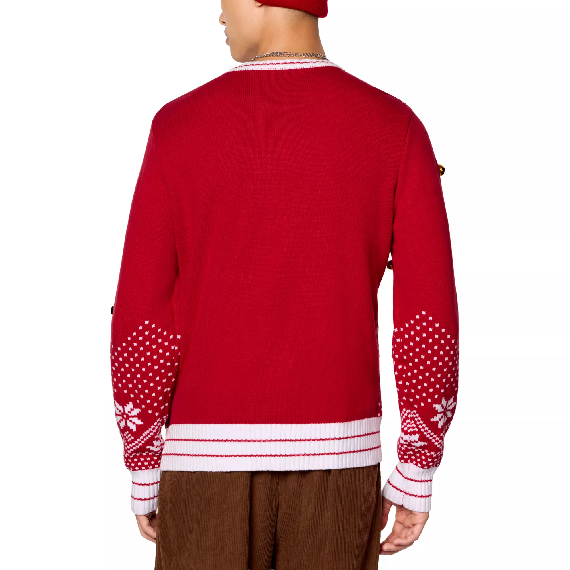 BOOZE BELLY™ Light-Up Merry Drunk Santa Beverage Dispenser Christmas Sweater at Spencer's