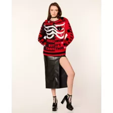 Light-Up Dead Inside But It's Christmas Sweater at Spirit Halloween