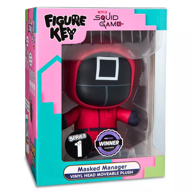 Masked Manager Plush - Squid Game at Spencer's