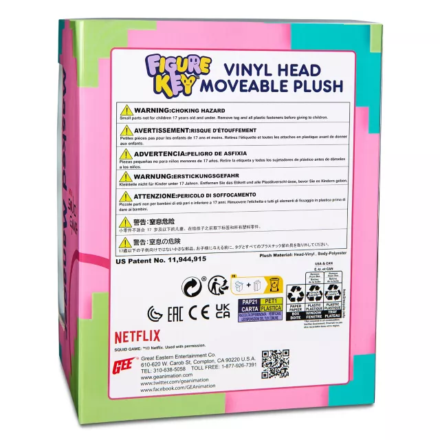 Masked Manager Plush - Squid Game at Spencer's