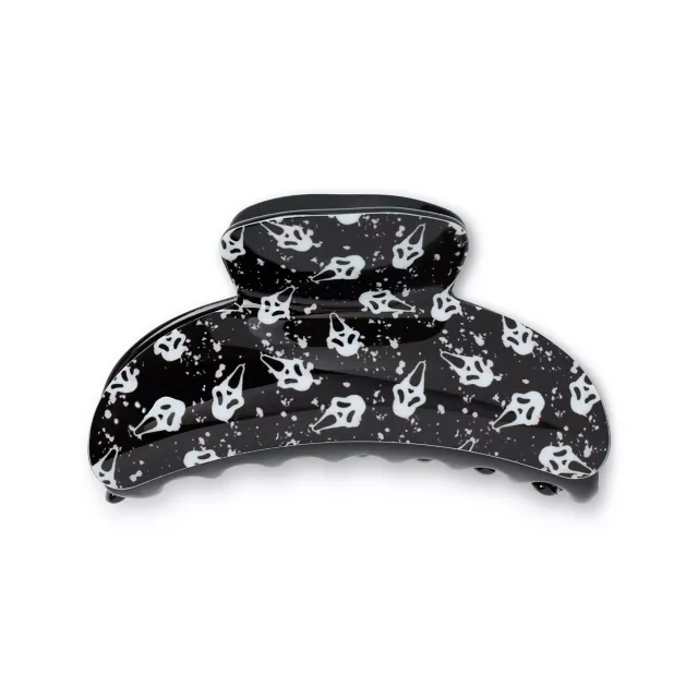 Ghost Face Black and Pink Claw Hair Clips - 2 Pack at Spencer's