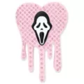 Ghost Face Black and Pink Claw Hair Clips - 2 Pack at Spencer's