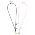 Elphaba Broom and Glinda Wand Best Friend Necklace Set - Wicked at Spencer's