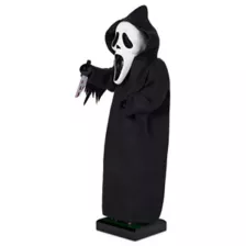 Ghost Face Bloody Knife Nutcracker at Spencer's