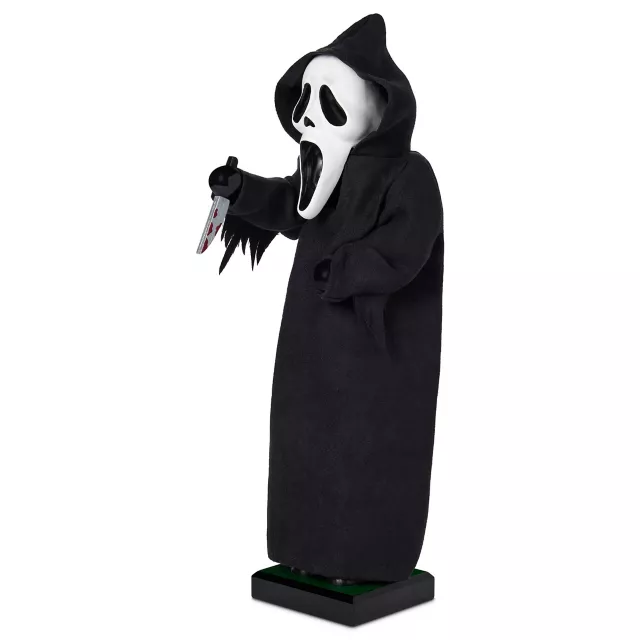 Ghost Face Bloody Knife Nutcracker at Spencer's