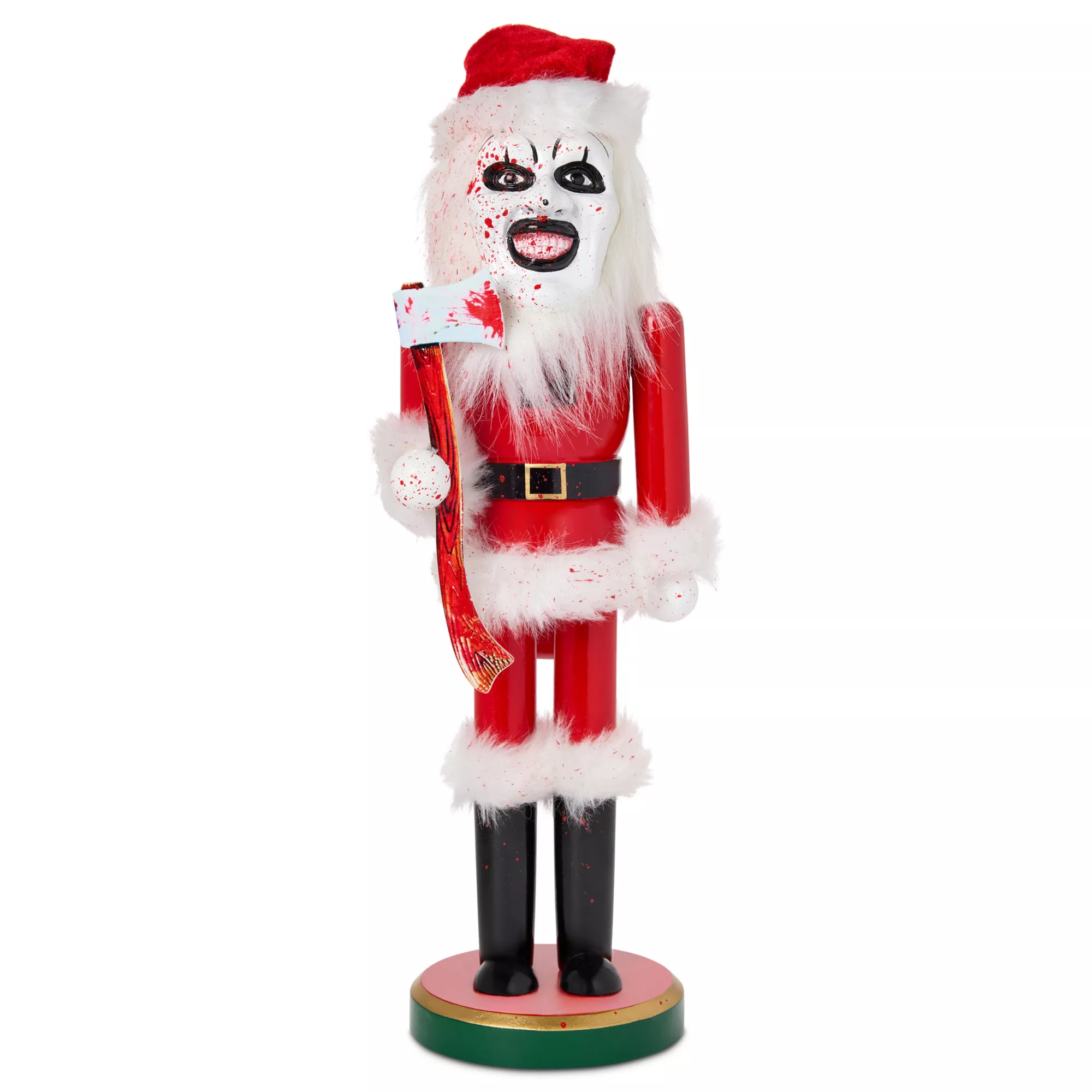 Art the Clown Bloody Axe Nutcracker - Terrifier at Spencer's