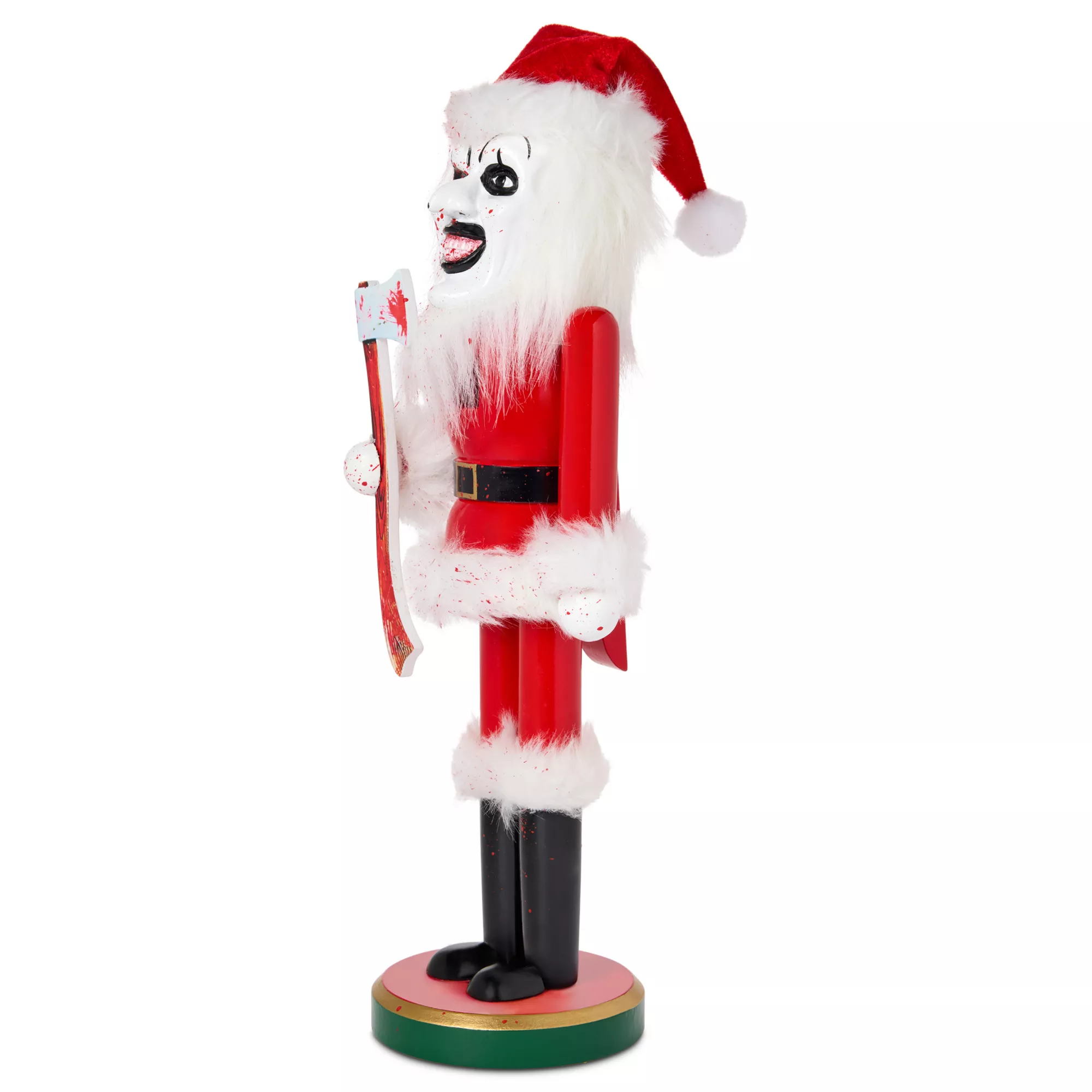 Art the Clown Bloody Axe Nutcracker - Terrifier at Spencer's