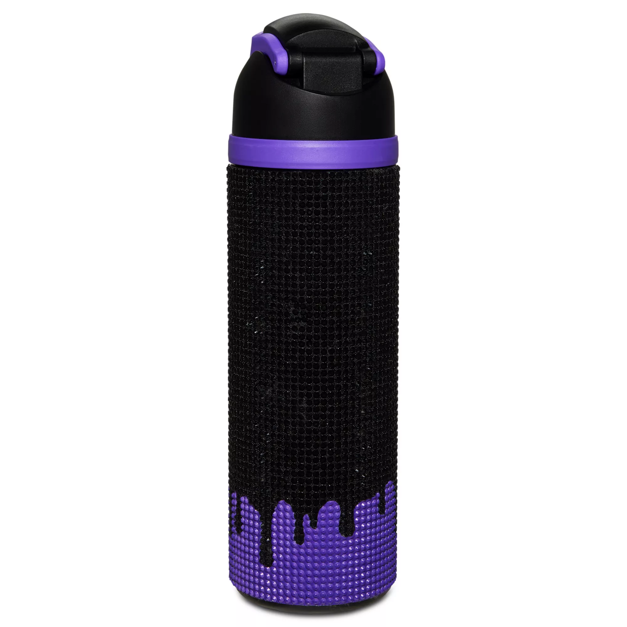 Ghost Face Rhinestone Drip Flip Top Water Bottle - 24 oz. at Spencer's