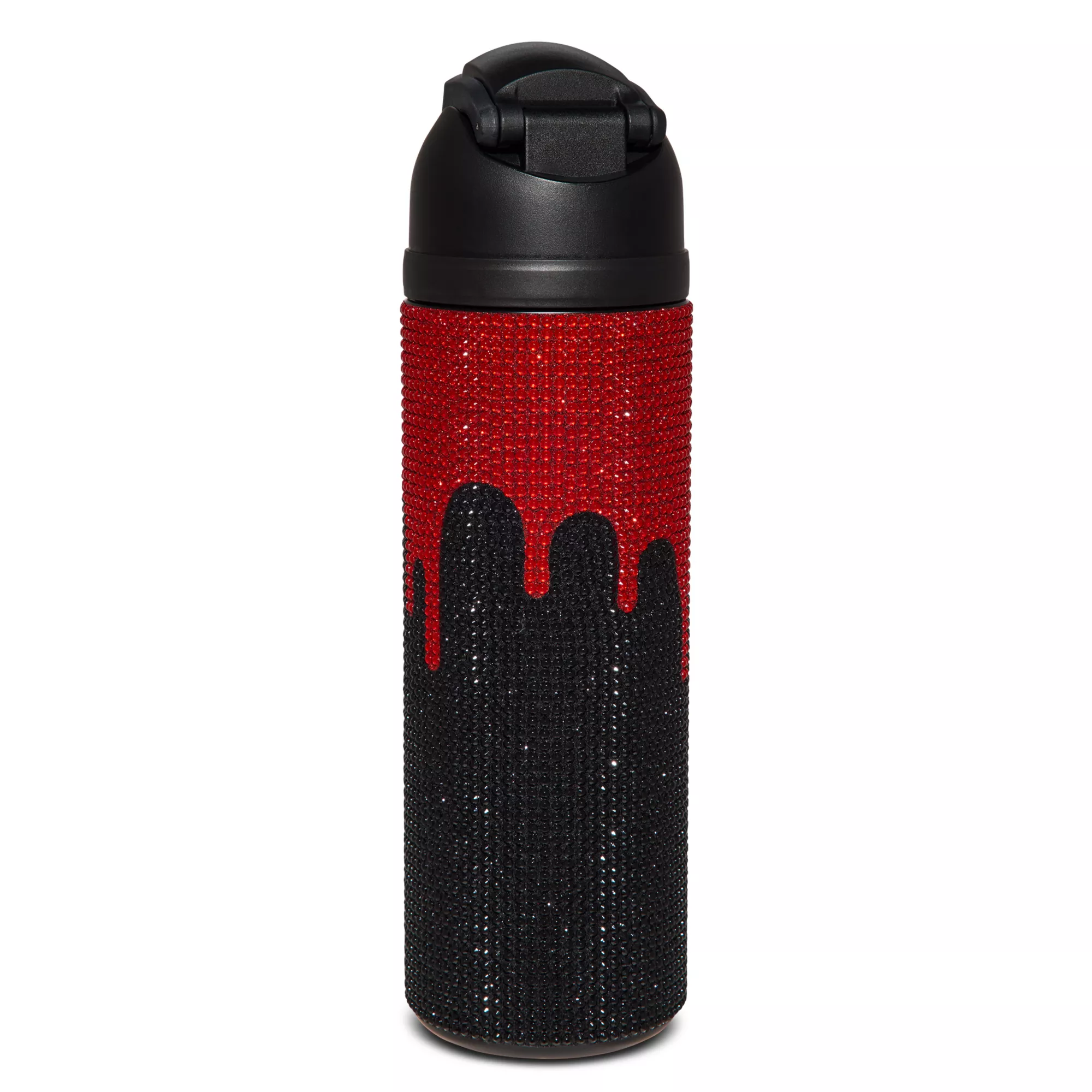 Blood Drip Rhinestone Water Bottle - 24 oz. at Spencer's