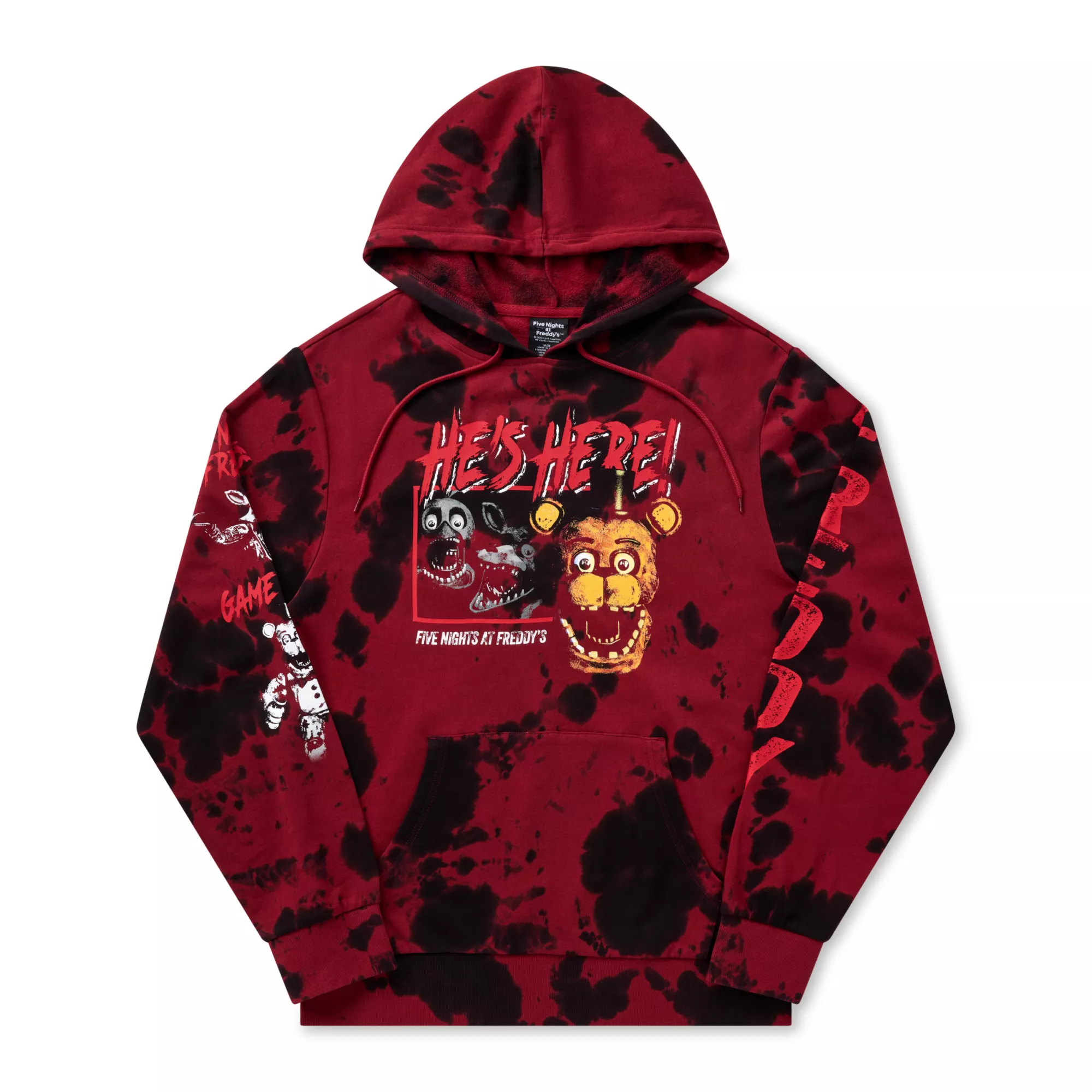 He's Here Freddy Hoodie - Five Nights at Freddy's at Spencer's