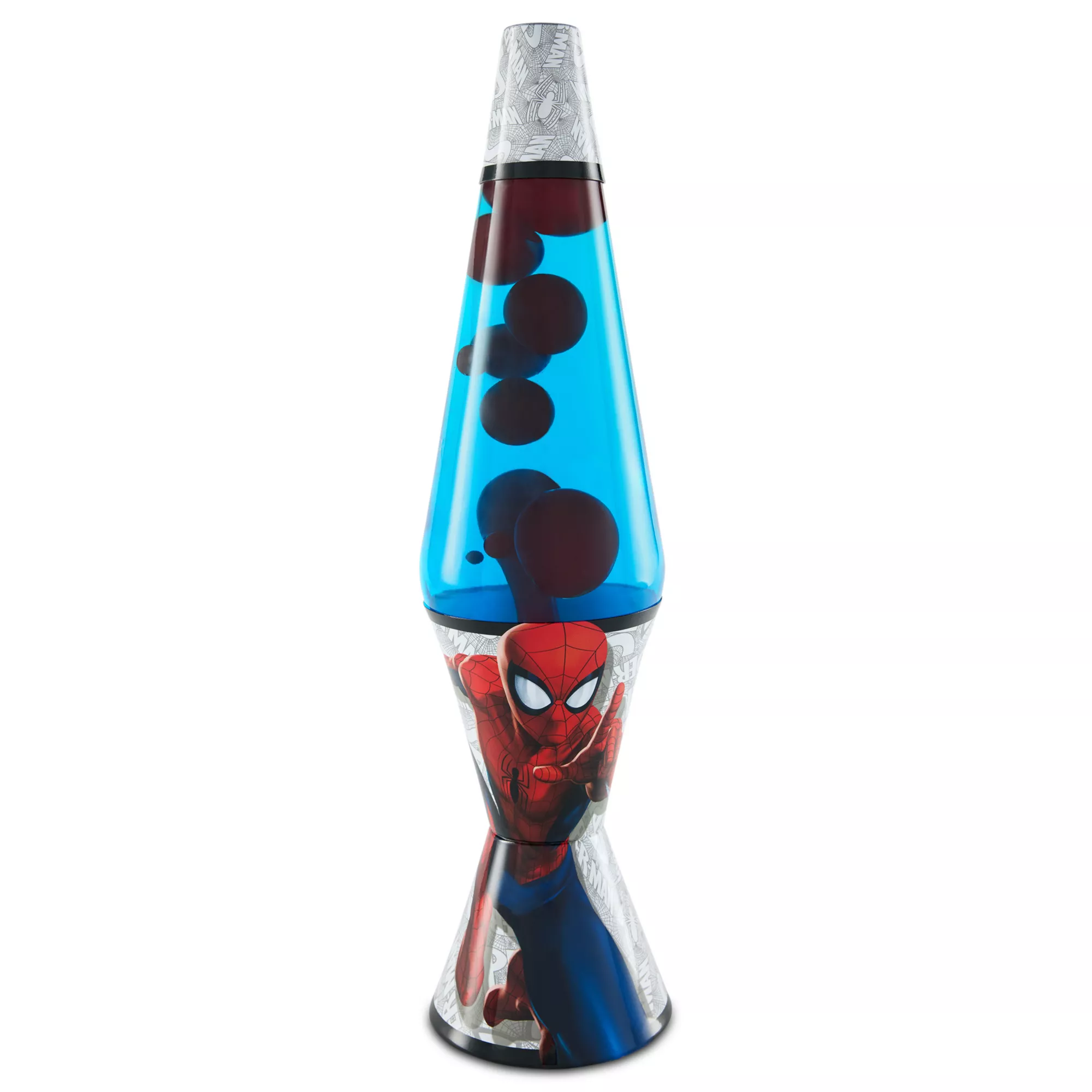 17 Inch Blue and Red Spider-Man Lava Lamp at Spencer's