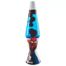 17 Inch Blue and Red Spider-Man Lava Lamp at Spencer's