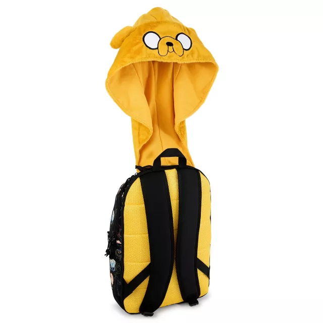 Adventure Time Jake the Dog Hooded Backpack - Spirithalloween.com