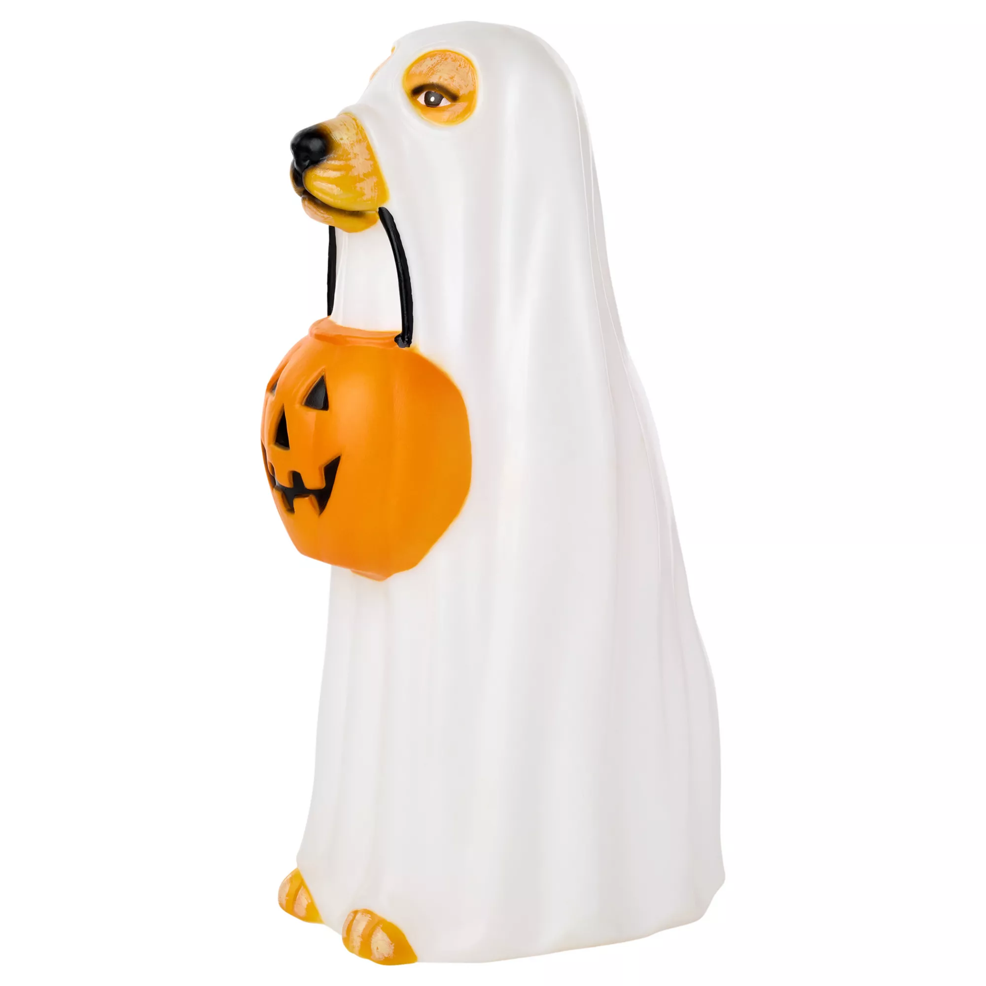 1.5 Ft Light-Up Blow Mold Ghost Dog at Spirit Halloween