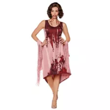 Adult Mary Bloody Dress Costume - Sinners at Spirit Halloween