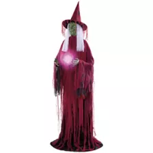 6 Ft 11 In Lady Misfortune Animatronic at Spirit Halloween