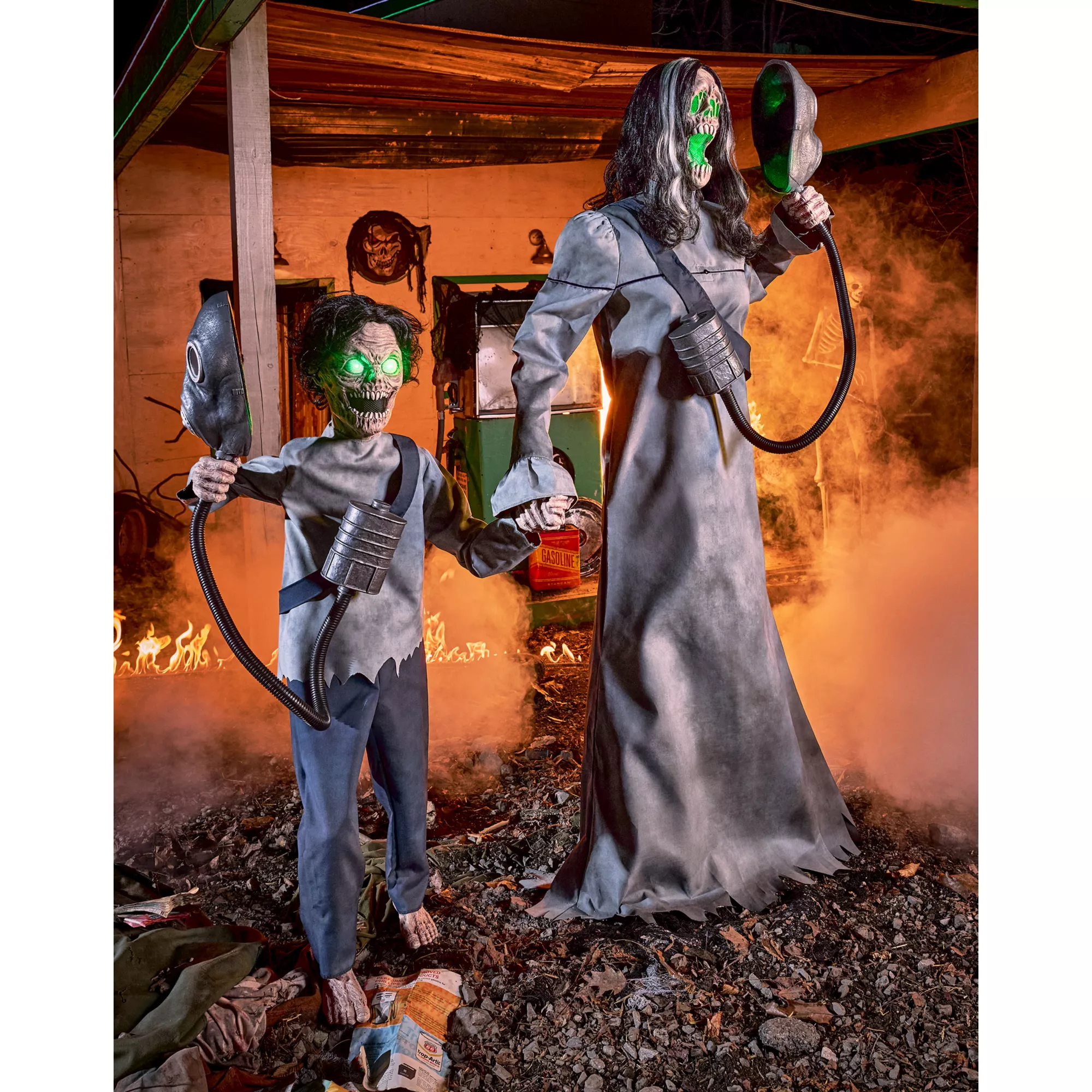 5 Ft 7 In Doomsday Duo Animatronic at Spirit Halloween