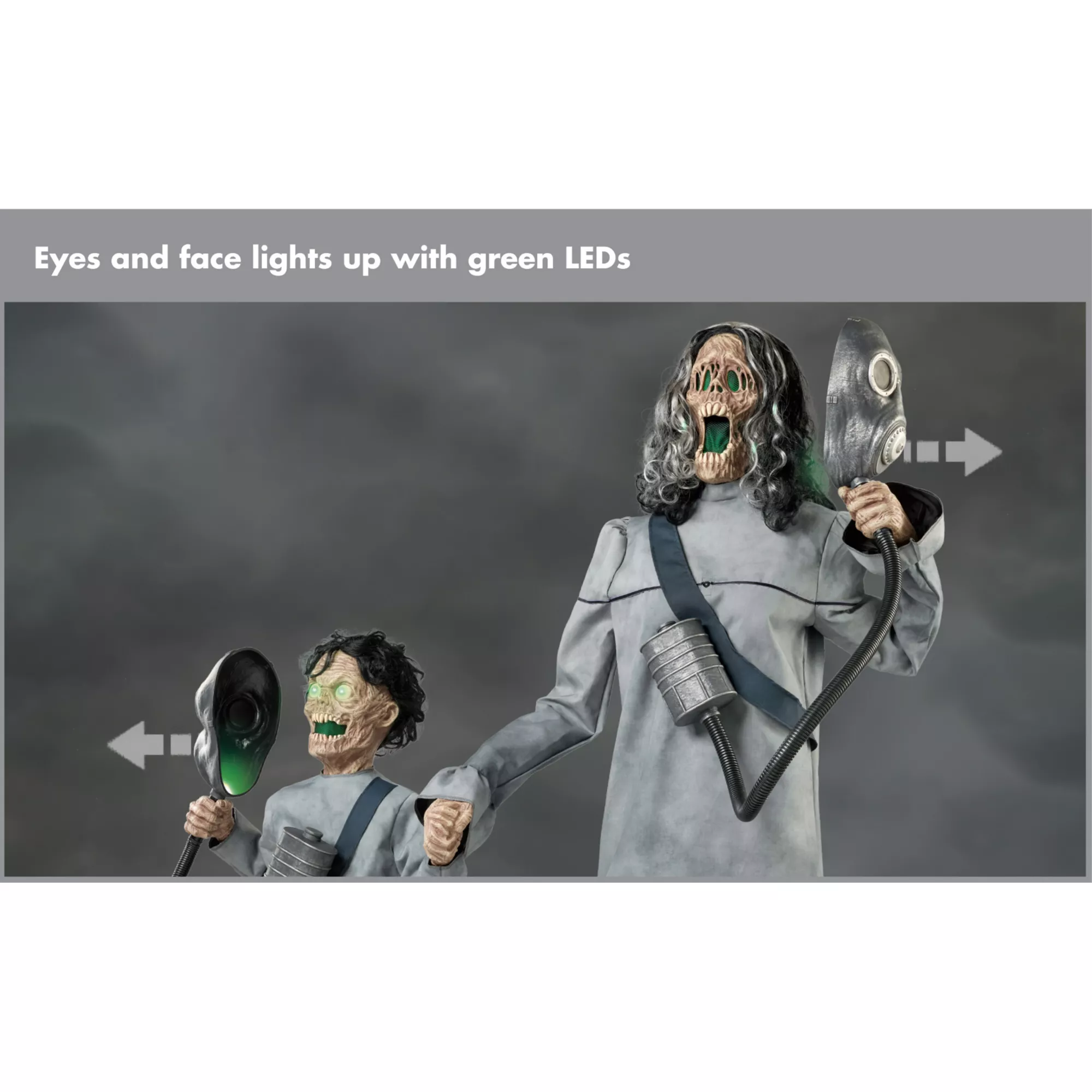 5 Ft 7 In Doomsday Duo Animatronic at Spirit Halloween