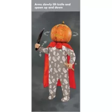 4 Ft 4 In Harvey Carvey Animatronic at Spirit Halloween