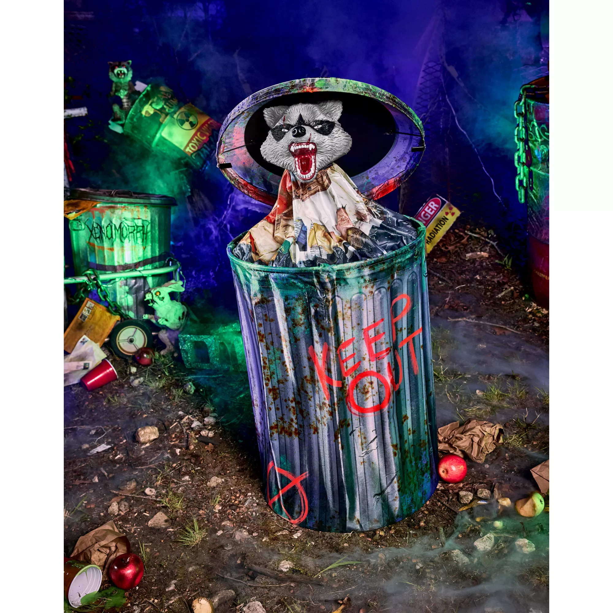 3 Ft 7 In Trash Bandit Animatronic at Spirit Halloween