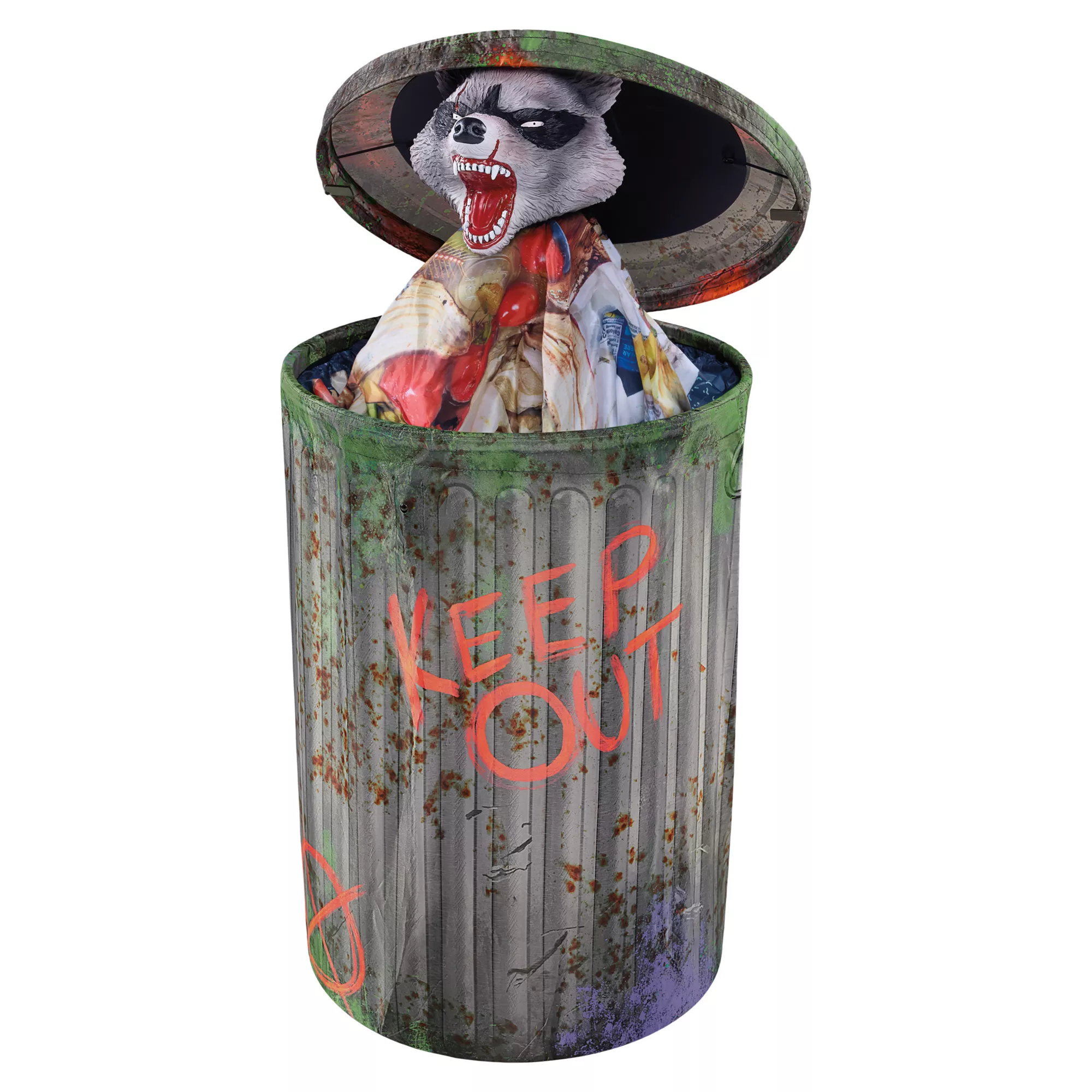 3 Ft 7 In Trash Bandit Animatronic at Spirit Halloween