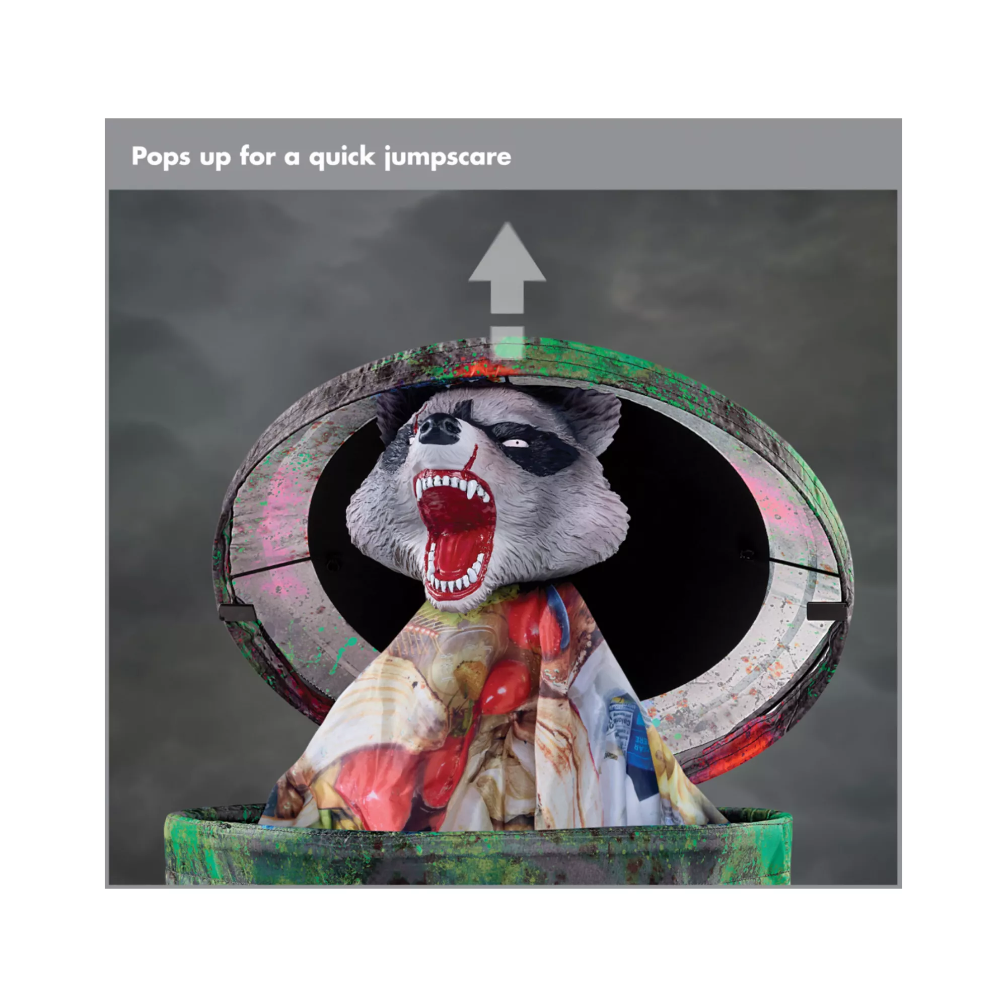 3 Ft 7 In Trash Bandit Animatronic at Spirit Halloween