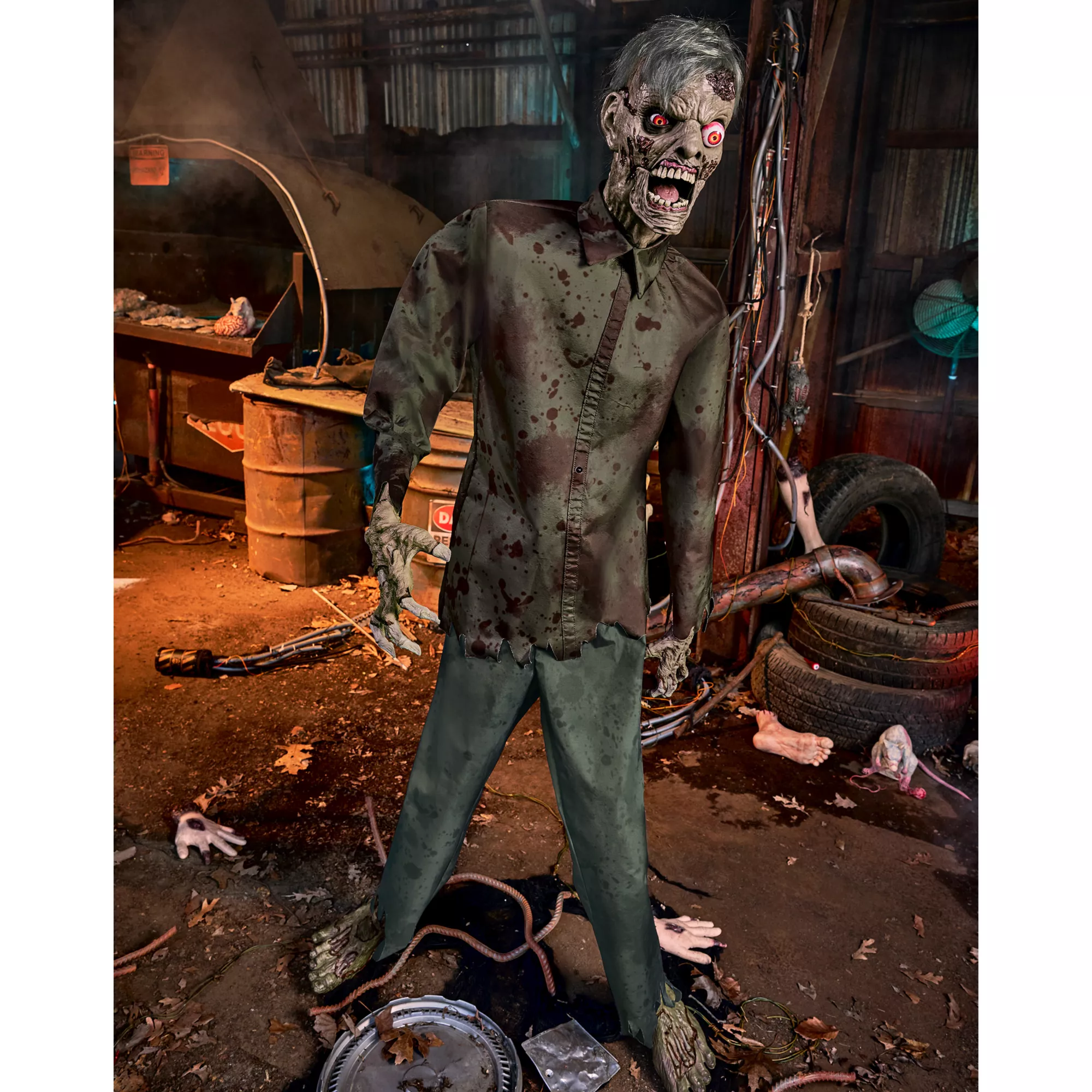 6 Ft 1 In Jeremy Jaws Animatronic at Spirit Halloween