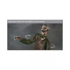 6 Ft 1 In Jeremy Jaws Animatronic at Spirit Halloween