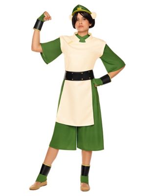 katara green dress Kids Costume OrigVariantId:48642299527383