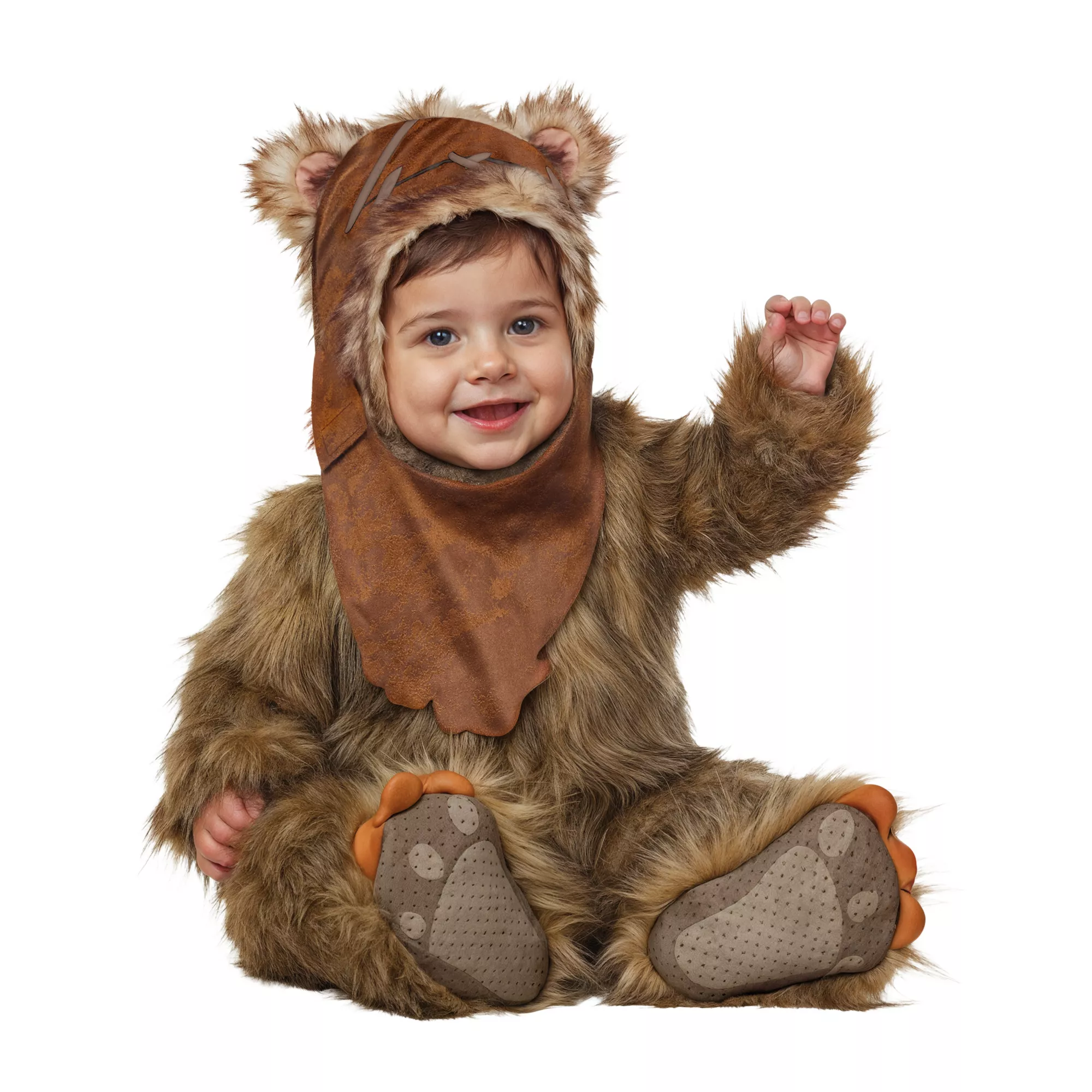 Baby Ewok Jumpsuit Costume - Star Wars Original Trilogy Episodes IV through VI at Spirit Halloween
